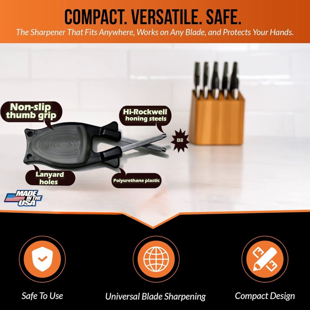 Tactical Knife Sharpener | Handheld USA Sharpener