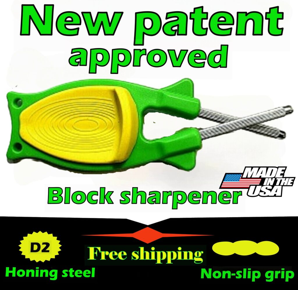 Garden tool sharpener - Stay sharp Block Knife Sharpener