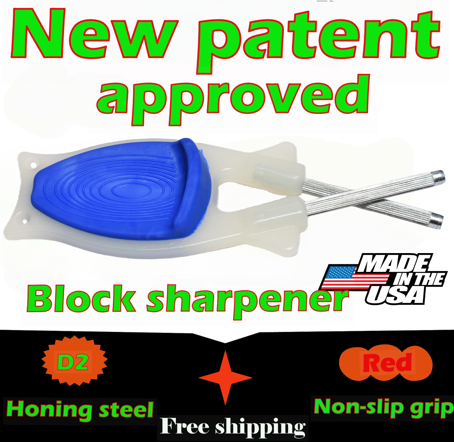 Outdoorsmen knife sharpener