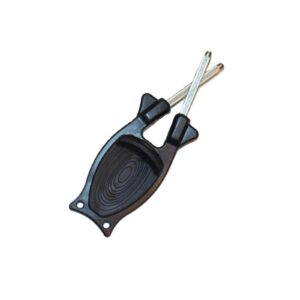 (Promotion sale) Black/ Black grip Block knife sharpener