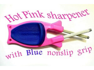 Hot Pink Knife Sharpener