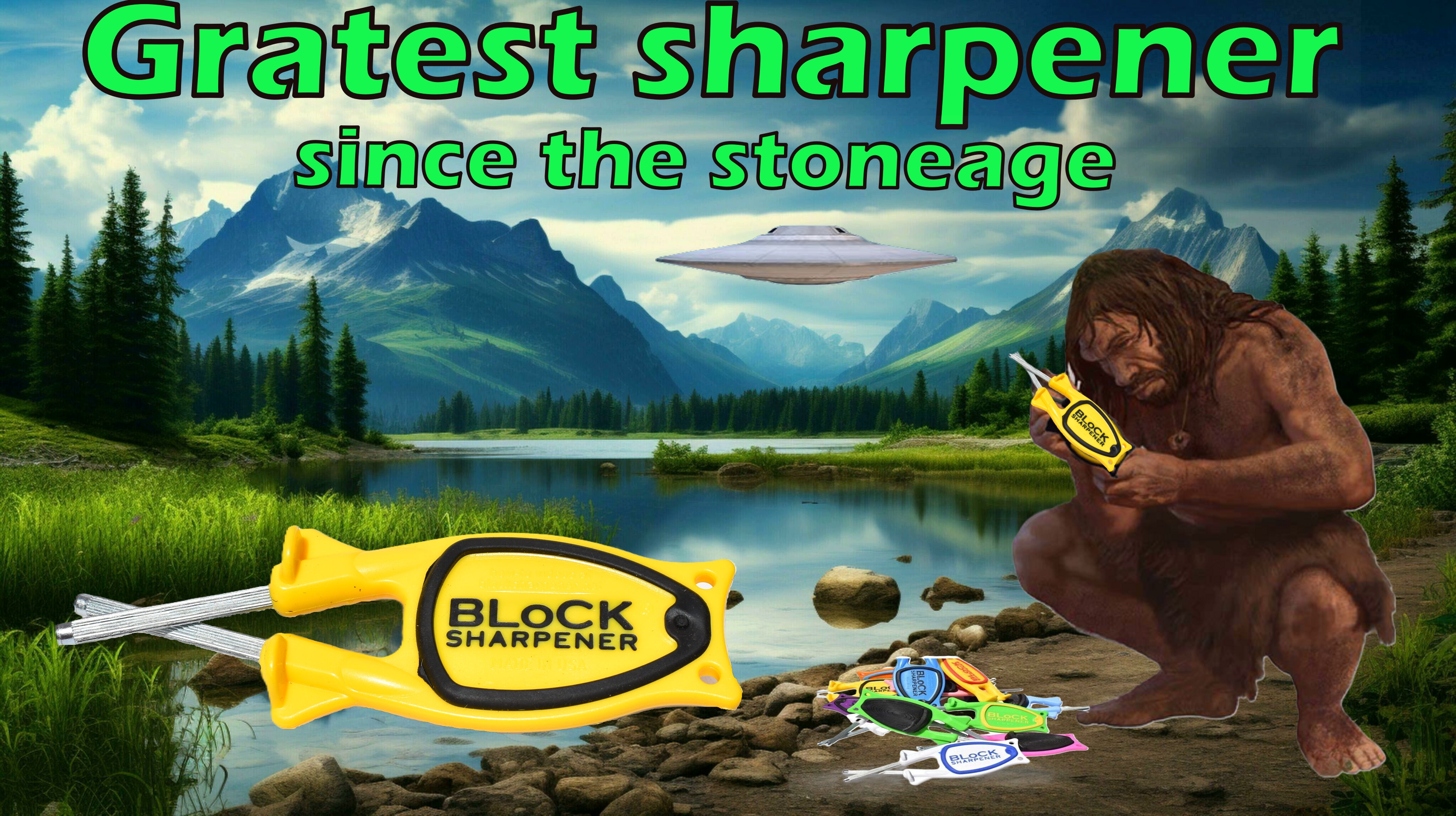 Block knife sharpener