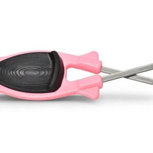 Pink knife sharpener