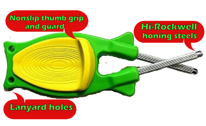 Garden tool sharpener