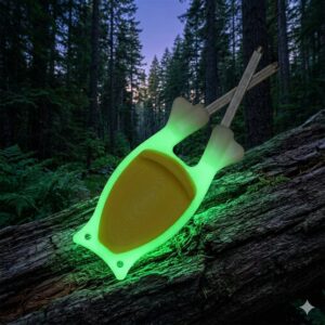 Glow in dark outdoorsmen knife sharpener