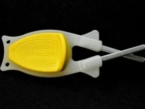 Glow in dark knife sharpener