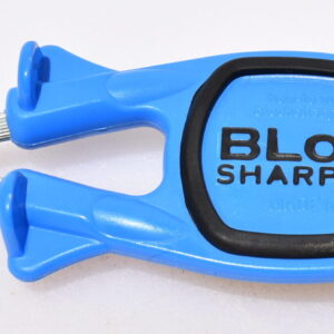 Blue knife sharpener