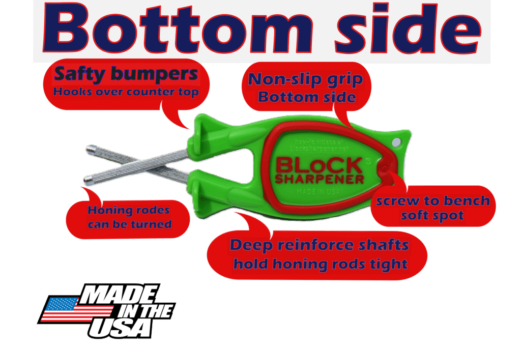 how to use a Block sharpener