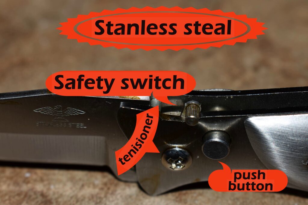 Switch blade knife