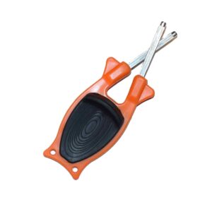 Orange Hunting knife sharpener for sale online