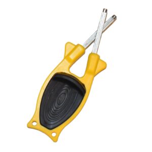 New patent Yellow / Black grip Block Knife sharpener