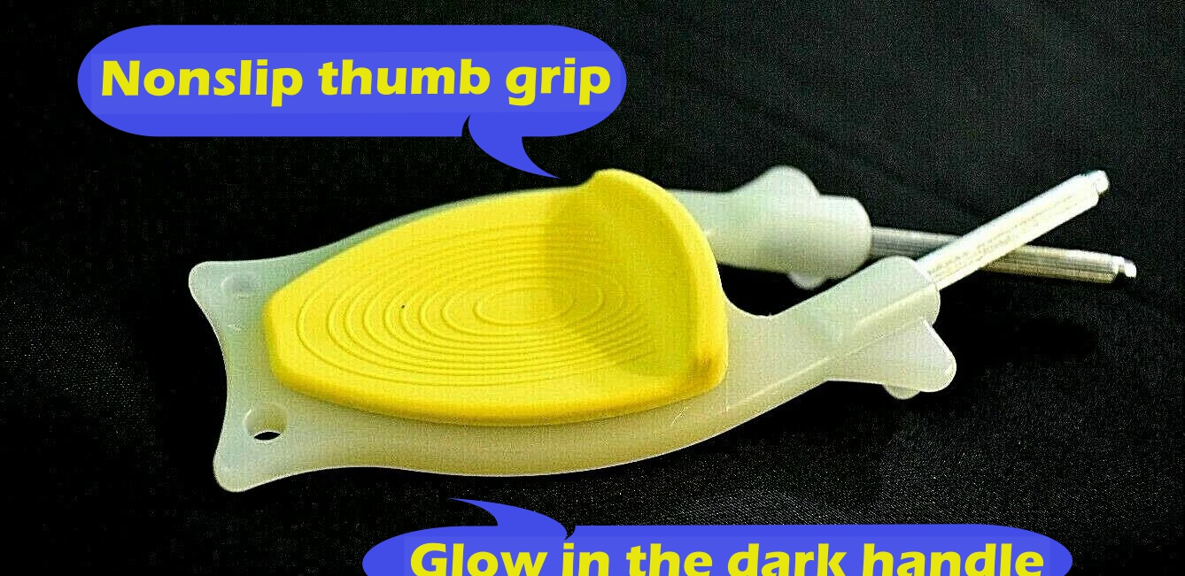 Field Knife Sharpener yellow grip