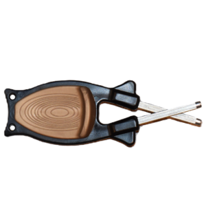 Best selling handheld knife sharpener block sharpener black and gold