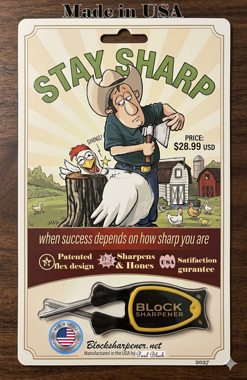 Packaging for Block knife sharpener 2027